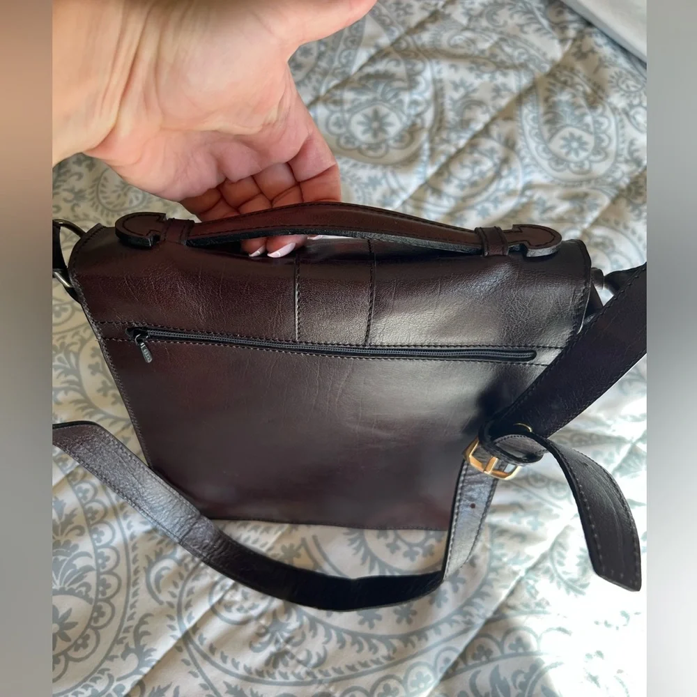 🌟 Leather travel bag 💼
